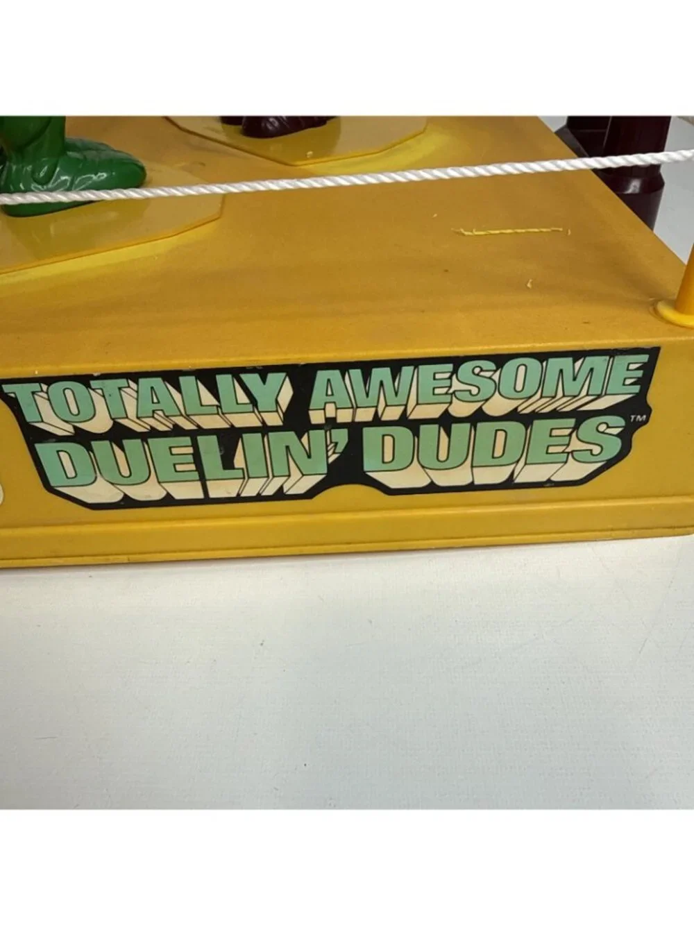 1991 Teenage Mutant Ninja Turtles -Duelin' Dudes - Rock'Em Sock'Em -WORKS - LOOK
